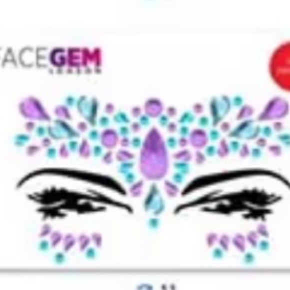 New 8 Pcs Face Jewels Rhinestone Face Gems Self Adhesive Body Crystal Stickers - Picture 7 of 10